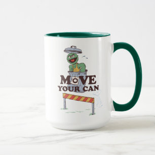 Mug Rue Sésame   Oscar the Grouch Move Your Can