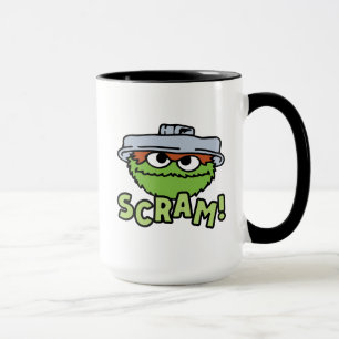 Mug Rue Sésame   Oscar the Grouch Scram!