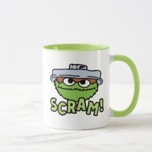 Mug Rue Sésame   Oscar the Grouch Scram!