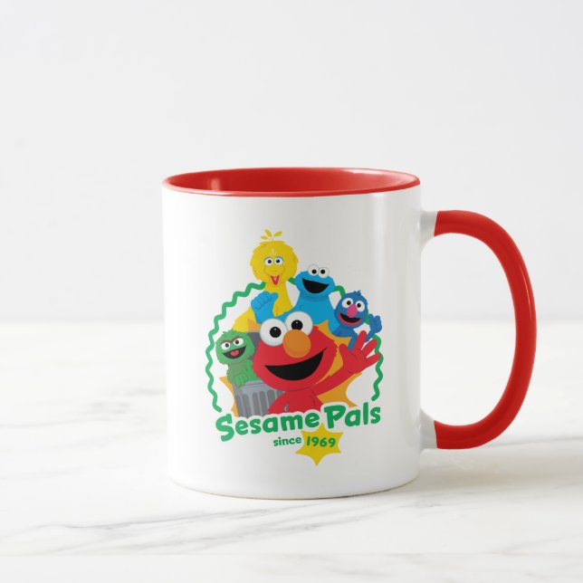 Mug Rue Sésame | Sesame Pals depuis 1969 (Droite)