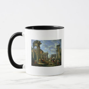 Mug Ruines romaines avec un prophète, 1751