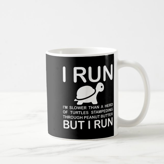 Mug Running Motivation Turtle  (Droite)