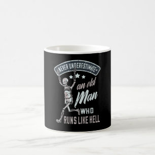 Mug Running Sport Funny Runner Old Man Cadeau
