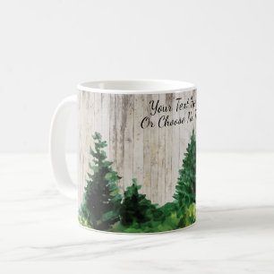 Mug Rustique Camping Aventure hors Grille Forêt extéri