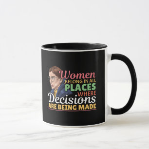 Mug Ruth Bader Ginsburg Féministe Avocate Juge