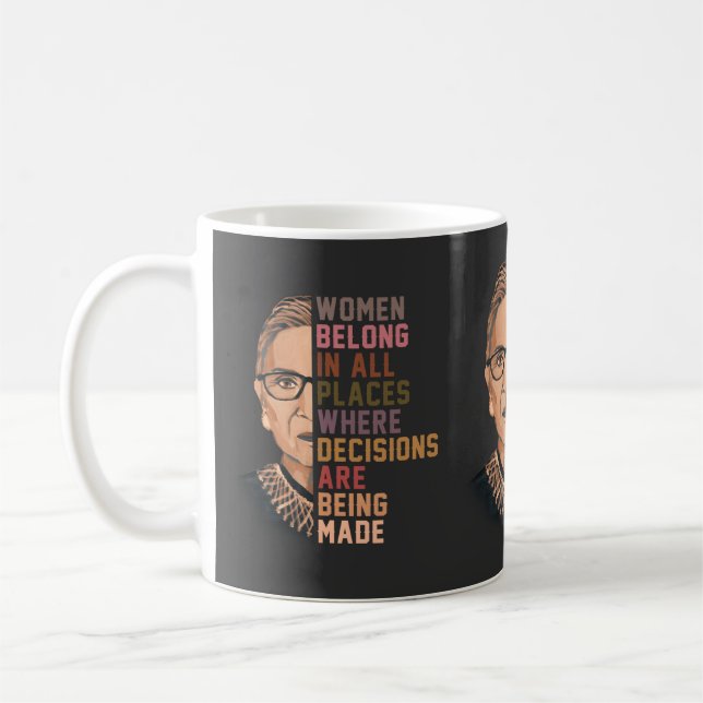 Mug Ruth Bader Ginsburg RBG (Gauche)