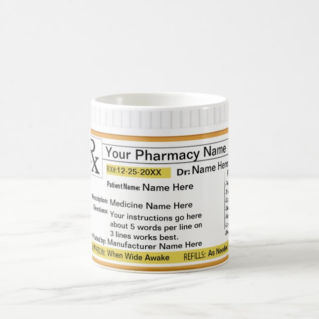 Mug RX - Créez votre propre (Centre)