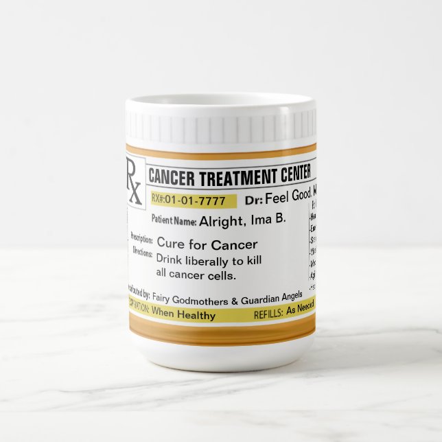 Mug RX pour les patients atteints de cancer (Centre)
