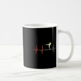Mug Rythme Cardiaque de Kickboxing Vintage pour Kickbo