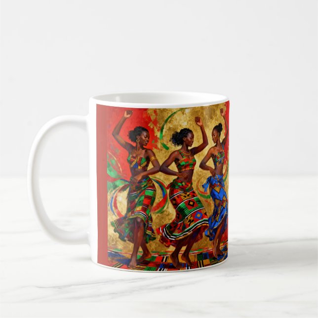 Mug Rythmes en Couleurs – Célébration de l'Histoire de (Gauche)
