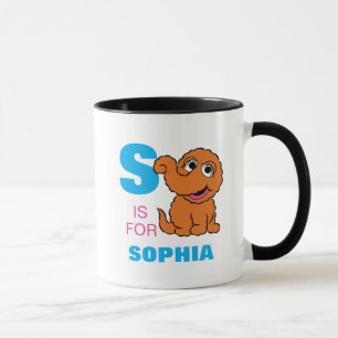 Mug S pour Snuffleupagus   Ajoutez votre nom