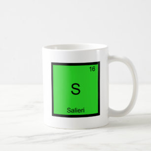 Mug S - Salieri T-Shirt Symbole Élément Chimie Drôle