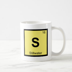 Mug S - Tableau périodique de chimie de Stillwater