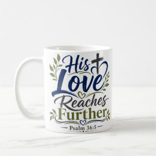 Mug Sa Love S'étend Plus Loin Citation De L'Écriture R
