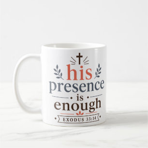 Mug Sa Présence Est Suffisante Verset Biblique Inspira