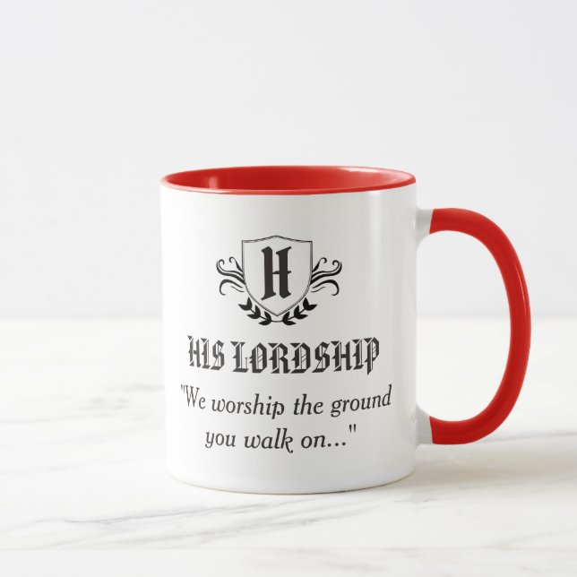 MUG "SA SEIGNEUR" - PERSONNALISER (Droite)