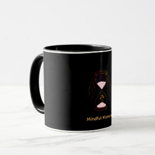 Mug Sablier Moments de Mindfulness Esthétique Zen Pe