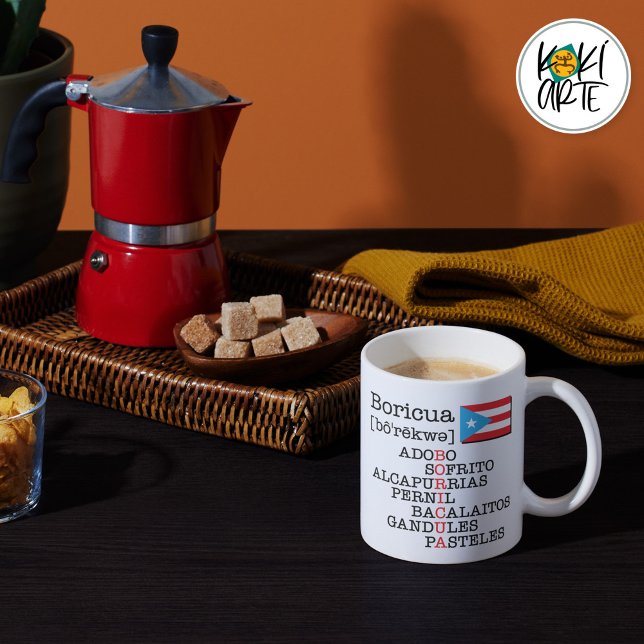 Mug Sabor Boricua (Créateur téléchargé)