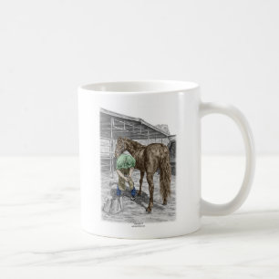 Mug Sabot de cheval de règlage de forgeron de
