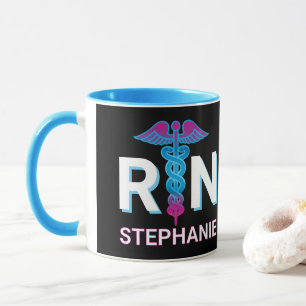 Mug Sac à dos de l'infirmière autorisée RN Port Author