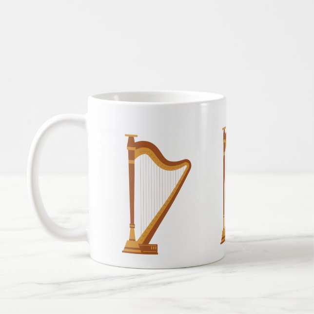 Mug Sac à main pour harpe (Gauche)