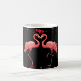 Mug Sac cadeau - Flamant rose rose