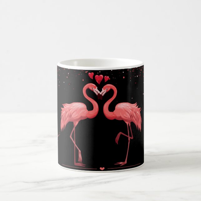 Mug Sac cadeau - Flamant rose rose (Centre)