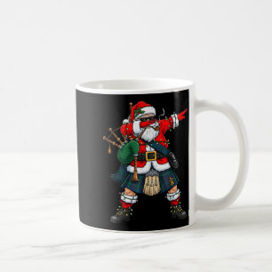 Mug Sac écossais du Père Noël Dabbing Noël Drôle de Ho