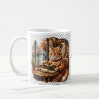 Mug Sac fourre-tout chat café cosy