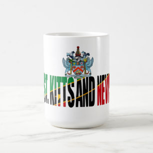 Mug Sac transparent St. Kitts Caraïbes Prêt pour l