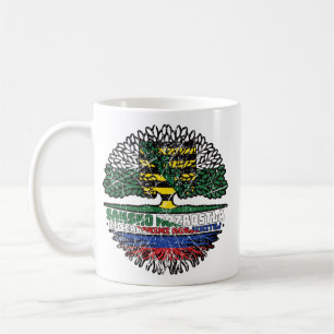 Mug Sachsen Sächsisch Sorbisch Sorben Baum Wurzel