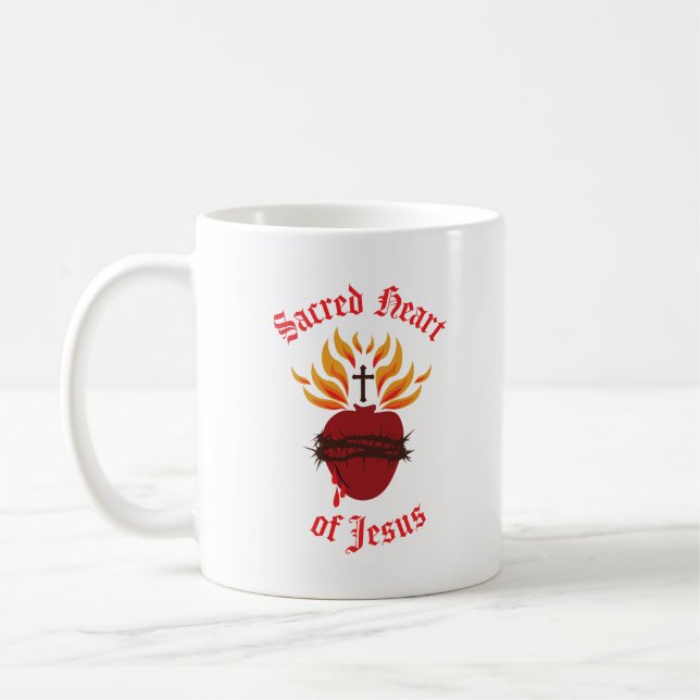 Mug Sacré-Cœur de Jésus (Gauche)