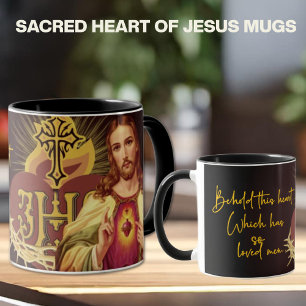 Mug Sacré Coeur de Jésus Miséricorde religieuse divine