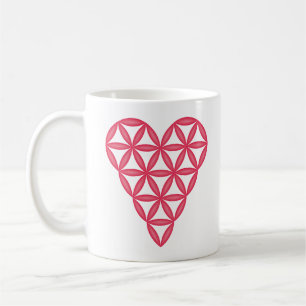 Mug Sacred Heart - Coeur de vie, 3D/RedM.
