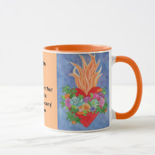 Mug SACRED HEART Personnalise la Coupe du Café-Cadeau