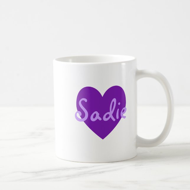 Mug Sadie en violet (Droite)