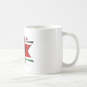 Mug Safari Drapeau Kenyan Conception : Liste de seaux