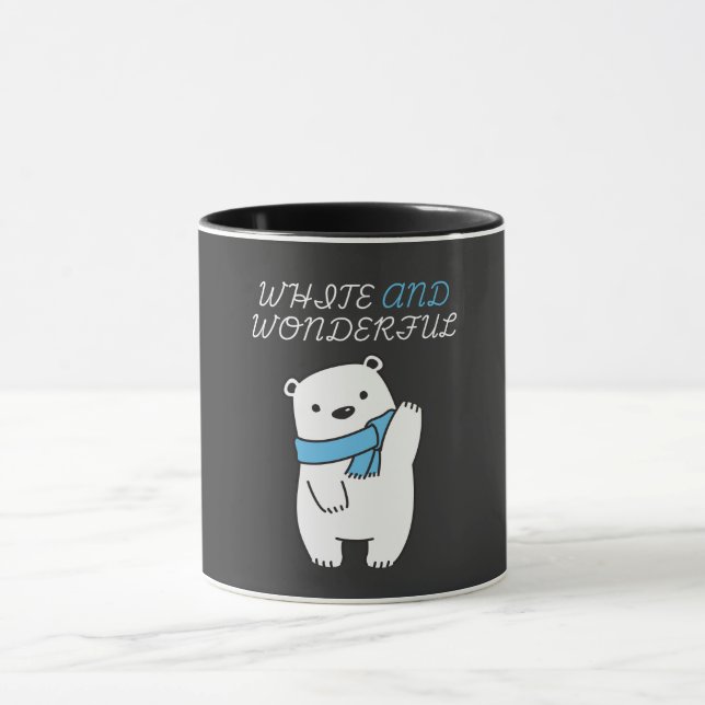 MUG SAFE THE POLAR BEARS\CUTE AND WHITE POLAR BEAR (Centre)