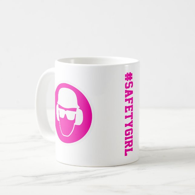 Mug #safetygirl (Devant gauche)