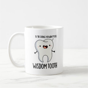 Mug Sagesse Dent Dentelle Dentelle Sage Dentelle Pun d
