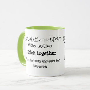 Mug Sagesse des écureuils