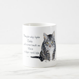 Mug Sagesse Féline - Les gens qui détestent les chats