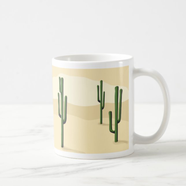 Mug Saguaro Cactus, les grenouilles du désert (Droite)