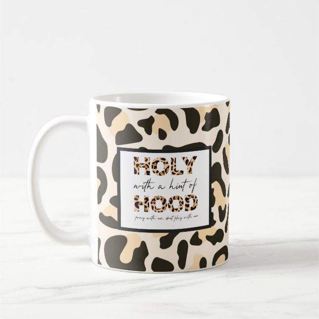Mug Saint avec une pointe de Hood Tan Sassy  (Gauche)