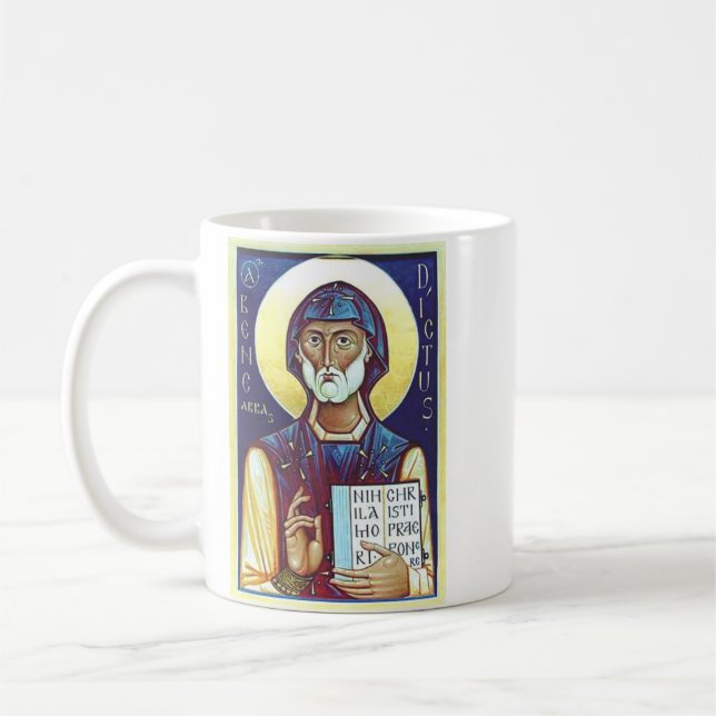 Mug Saint Benoît de Nursie (Gauche)