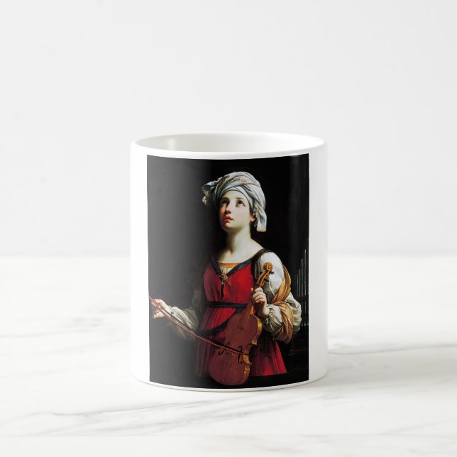 Mug Saint Cecilia (Sainte-Cécile), Guido Reni (Centre)
