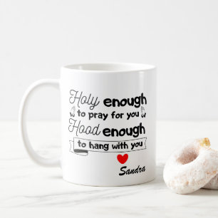Mug Saint de prier pour vous les meilleurs amis chréti