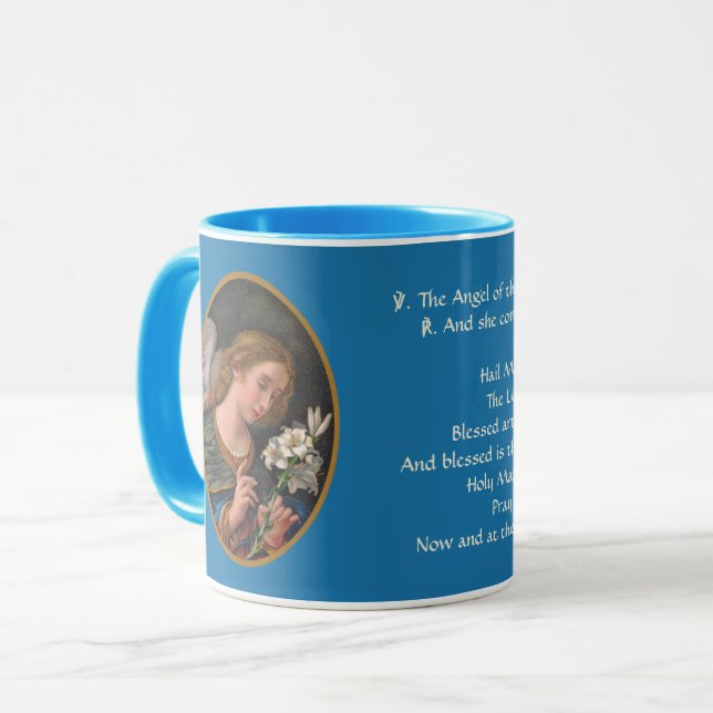 Mug Saint Gabriel l'Archange (M 035) (Devant gauche)