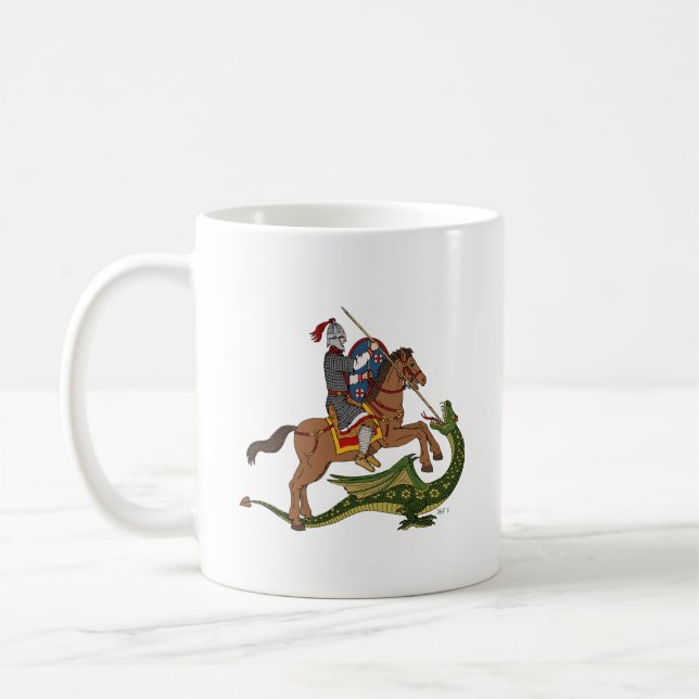 Mug Saint-Georges romain et le Dragon (Gauche)