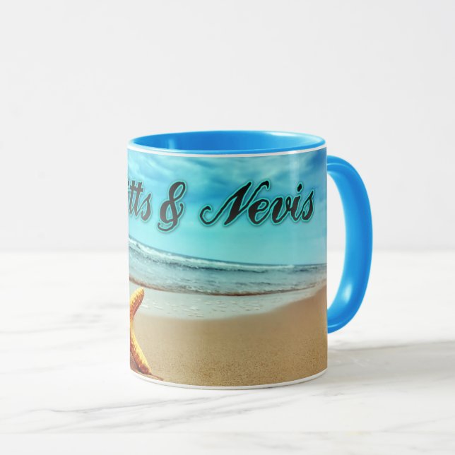Mug Saint-Kitts-et-Nevis (Devant droit)